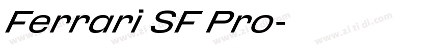 Ferrari SF Pro字体转换